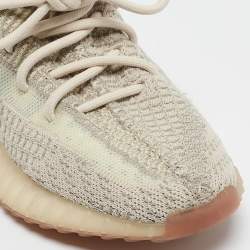 Yeezy x adidas Knit Fabric Boost 350 V2 "Flax" Sneakers Size 37 1/3