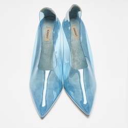 Yeezy Blue PVC  Toe Season 7 Pointed Pumps Size 39