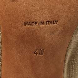 Pre Owned Yeezy Season 2 Beige Knit Fabric Sock Ankle Length Boots Size 40