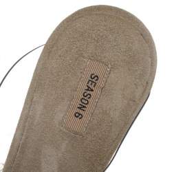 Yeezy Transperant PVC Season 6 Mule Sandals Size 38.5