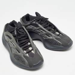 Pre Owned Yeezy x adidas Black Knit Fabric 700 V3 Alvah Sneakers Size 40