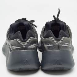 Pre Owned Yeezy x adidas Black Knit Fabric 700 V3 Alvah Sneakers Size 40