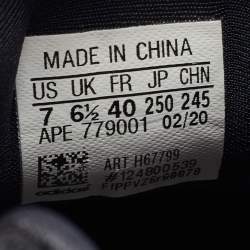 Pre Owned Yeezy x adidas Black Knit Fabric 700 V3 Alvah Sneakers Size 40