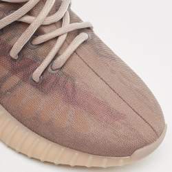 Pre Owned Yeezy x Adidas Brown Mesh Boost 350 V2 Mono Mist Sneakers Size 37 1/3