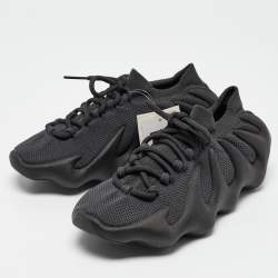 Pre Owned Yeezy x Adidas Grey Knit Fabric Yeezy 450 'Stone Teal' Sneakers Size 37 2/3