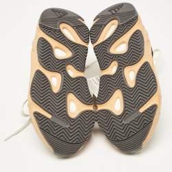 Pre Owned Yeezy x Adidas Multicolor Mesh and Suede Boost 700 Enflame Amber Sneakers Size 36 2/3