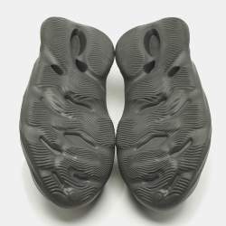 Pre Owned Yeezy x Adidas Foam RNR Size 46 Grey Rubber Slip On Sneakers