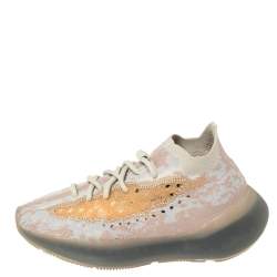 Pre Owned Yeezy x Adidas Pepper Cotton Knit Boost 380 Mist Reflective Sneakers Size 37.5