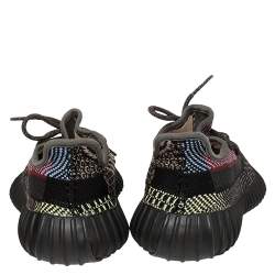 Pre Owned حذاء رياضي ييزي x أديداس "بوست 350 ڨي 2 يشيل " عاكس قماش تريكو قطن متعدد الألوان مقاس 36