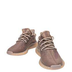 Pre Owned Yeezy x Adidas 350 Mono Mist Sneakers Size US 6 (EU 38 2/3)