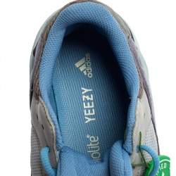 Pre Owned حذاء رياضي ييزي وأديداس بوست 700 في2غيودي جلد ونوبوك متعدد الألوان مقاس 38 2/3