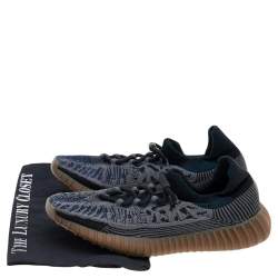 Pre Owned حذاء رياضي ييزي وأديداس سي أم بي سي تي سليت بلو 350 V2 قماش تريكو أزرق مقاس 40  2/3