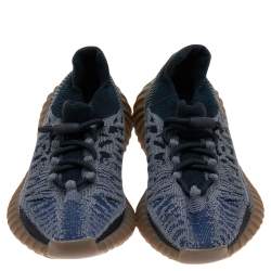 Pre Owned حذاء رياضي ييزي وأديداس سي أم بي سي تي سليت بلو 350 V2 قماش تريكو أزرق مقاس 40  2/3