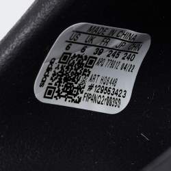 مملوكة مسبقًا حذاء سلايد ييزي x أديداس فلات أونيكس مطاط أسود مقاس 39