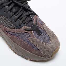 Pre Owned Yeezy x Adidas Multicolor Suede And Mesh Yeezy 700  Sneakers Size 38 2/3