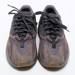 Pre Owned Yeezy x Adidas Multicolor Suede And Mesh Yeezy 700  Sneakers Size 38 2/3