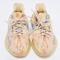 مملوكة مسبقًا Yeezy x adidas Multicolor Knit Fabric Boost-350-v2-Mx-Oat Sneakers Size 40 2/3