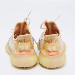 مملوكة مسبقًا Yeezy x adidas Multicolor Knit Fabric Boost-350-v2-Mx-Oat Sneakers Size 40 2/3