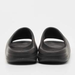 Yeezy x Adidas Black Rubber Onyx Slides Size 38