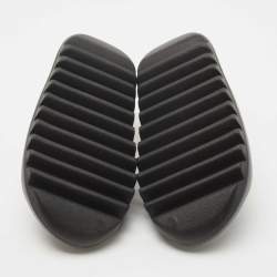 Yeezy x Adidas Black Rubber Onyx Slides Size 38