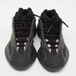 Pre Owned Yeezy x Adidas Black Fabric and Rubber YEEZY 700 V3 "Alvah" Sneakers Size 37 1/3