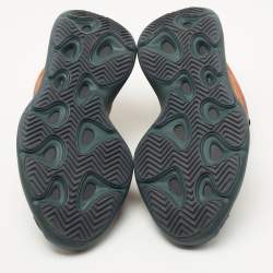 Pre Owned Yeezy x Adidas Multicolor PVC and Fabric Yeezy 700 V3 Copper Sneakers Size 39.5