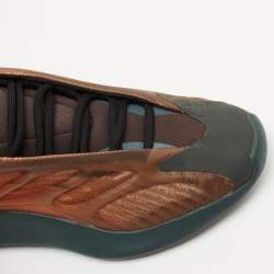 Pre Owned Yeezy x Adidas Multicolor PVC and Fabric Yeezy 700 V3 Copper Sneakers Size 39.5