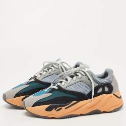 Pre Owned Yeezy x Adidas Multicolor Mesh and Fabric Boost 700 Sneakers Size 40 2/3