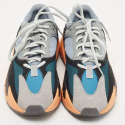 Pre Owned Yeezy x Adidas Multicolor Mesh and Fabric Boost 700 Sneakers Size 40 2/3