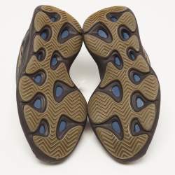 Pre Owned Yeezy x Adidas Black/Beige Knit Fabric Yeezy 700 V3 Beige-Black Sneakers 39 1/3