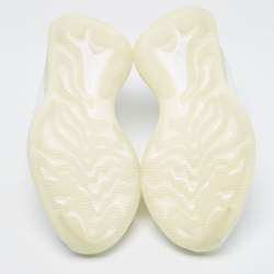 Pre Owned Yeezy x Adidas White Fabric Boost 380 calcite-glow Sneakers Size 38