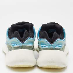 Yeezy x Adidas Blue/White Knit Fabric Yeezy 700 V3 Arzareth Sneakers Size 39 1/3