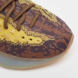 Pre Owned Yeezy x Adidas Multicolor Fabric and Mesh Boot 380 Imnte Sneakers Size 38