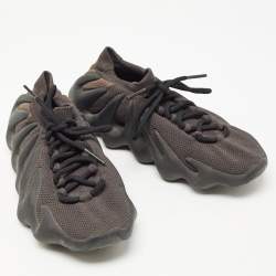 Pre Owned Yeezy Black/Grey Knit Fabric Yeezy 450 Lace Up Sneakers Size 41.5