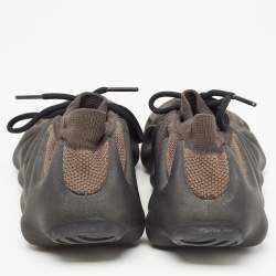 Pre Owned Yeezy Black/Grey Knit Fabric Yeezy 450 Lace Up Sneakers Size 41.5