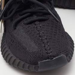 Yeezy x Adidas Black Fabric Boost 350 V2 Cinder Sneakers Size 38