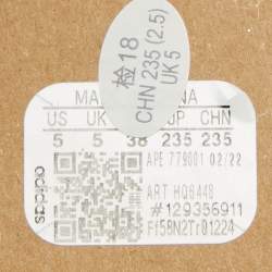 Pre Owned Yeezy x Adidas Black Rubber Onyx Flat Slides Size 37