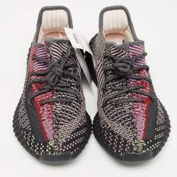 Pre Owned Yeezy x Adidas Multicolor Knit Fabric Boost 350 V2 Yecheil (Non-Reflective) Sneakers Size 40 2/3