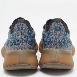 Pre Owned Yeezy x Adidas Blue Knit Fabric Boost 380 Covellite Sneakers Size 38