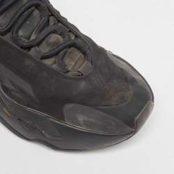 Pre Owned Yeezy x Adidas Black Nylon Boost 700 MNVN Triple Black Sneakers Size 39 1/3