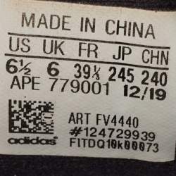 Pre Owned Yeezy x Adidas Black Nylon Boost 700 MNVN Triple Black Sneakers Size 39 1/3