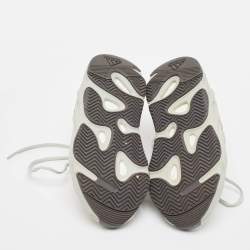 Pre Owned Yeezy x Adidas Grey Suede and Knit Fabric Boost 700 Salt Details Sneakers Size 37 1/3