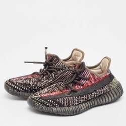 Yeezy x Adidas Multicolor Knit Fabric Boost 350 V2 Yecheil (Non-Reflective) Sneakers Size 38