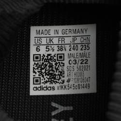 Yeezy x Adidas Grey Knit Fabric Yeezy 450 'Stone Teal' Sneakers Size 38 2/3