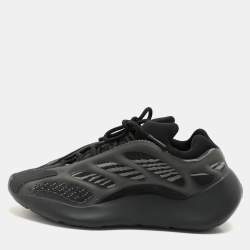 Yeezy x Adidas Black Mesh and Polyurethane Yeezy 700 V3 "Alvah" Low Top Sneakers Size 38