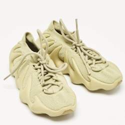Yeezy x Adidas Green Knit Fabric 450 Resin Sneakers Size 36