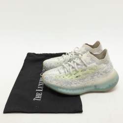 Yeezy x Adidas Multicolor Knit Fabric Boost 380 "Alien Blue" Sneakers Size 38