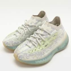 Yeezy x Adidas Multicolor Knit Fabric Boost 380 "Alien Blue" Sneakers Size 38