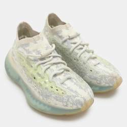 Yeezy x Adidas Multicolor Knit Fabric Boost 380 "Alien Blue" Sneakers Size 38