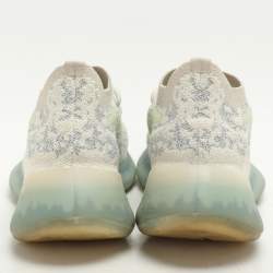 Yeezy x Adidas Multicolor Knit Fabric Boost 380 "Alien Blue" Sneakers Size 38
